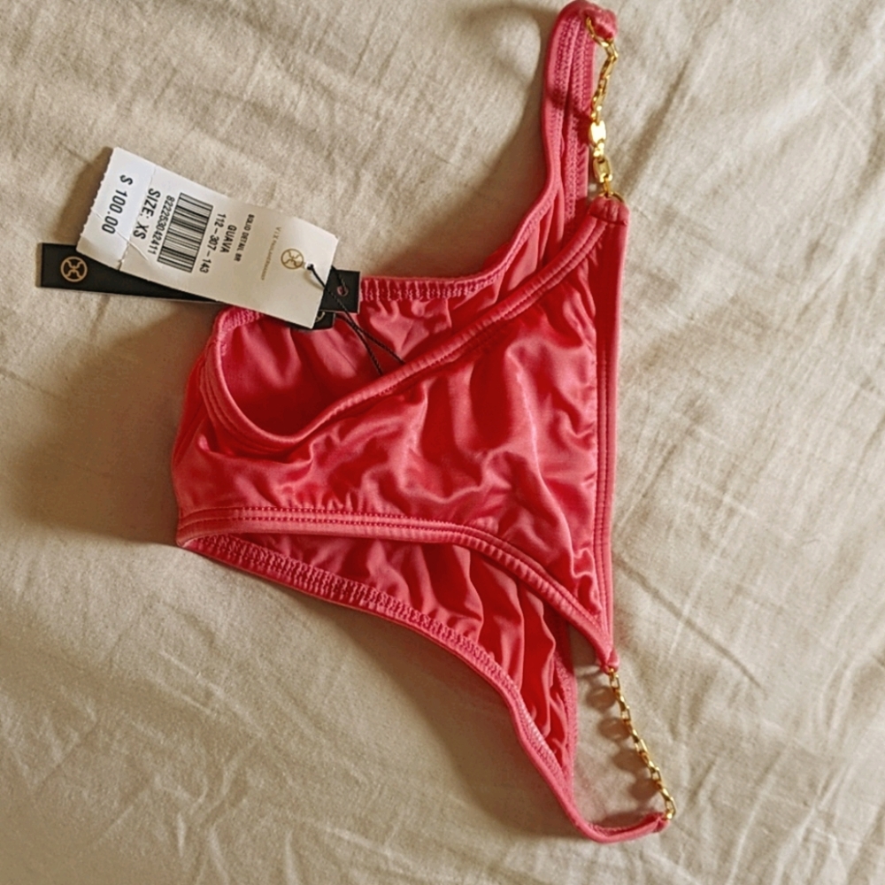Fancy chain link bikini bottom